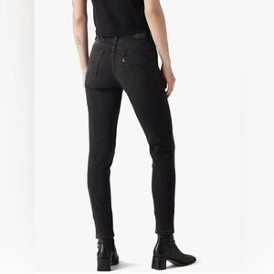 High-Rise Black 721 Jeans
